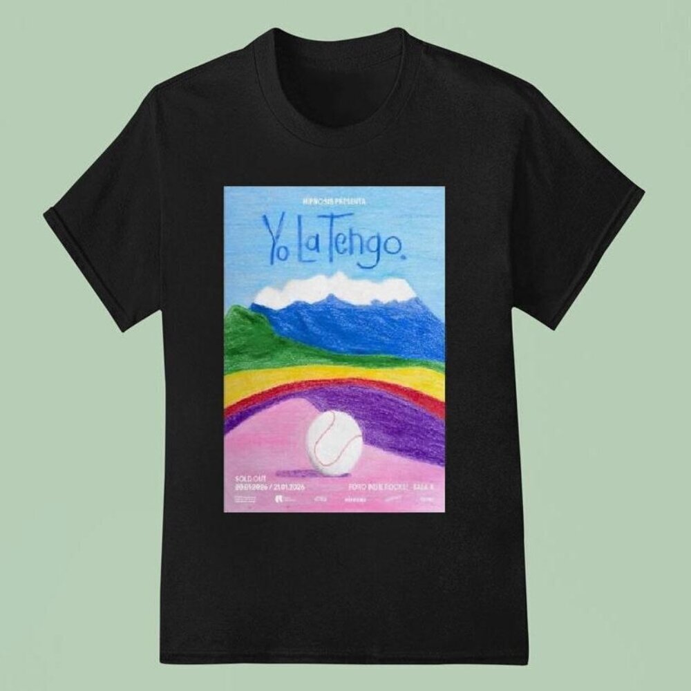 Hipnosis Presenta Yo La Tengo Mexico City 1-21-2026 Unisex T Shirt .